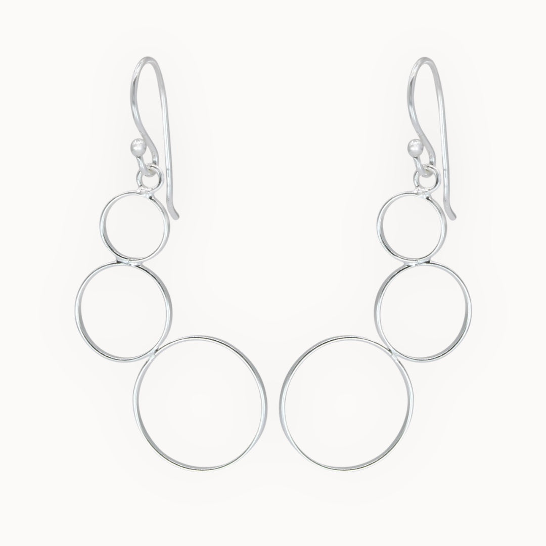 Triple Treat Drop Earrings