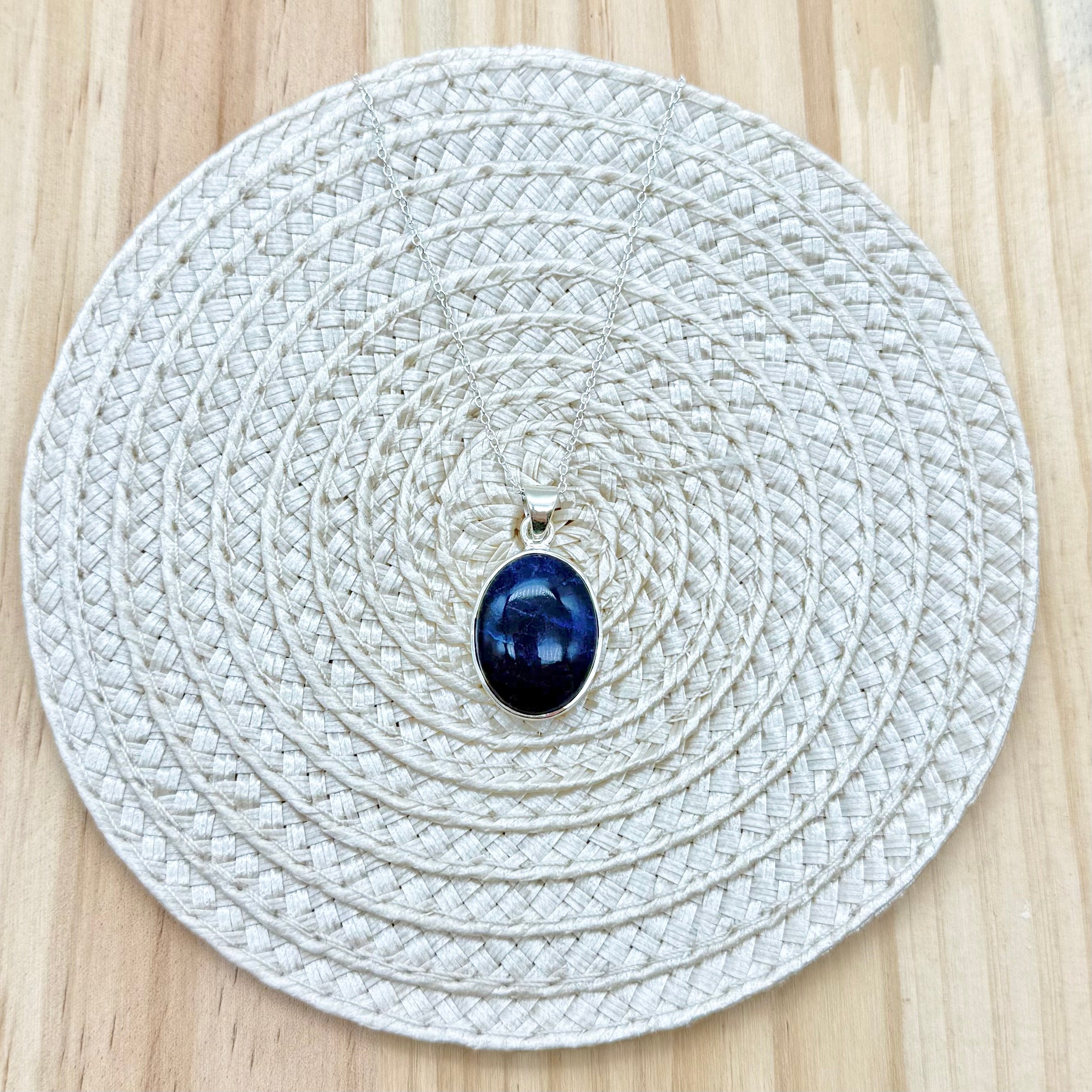 Sodalite Oval Necklace