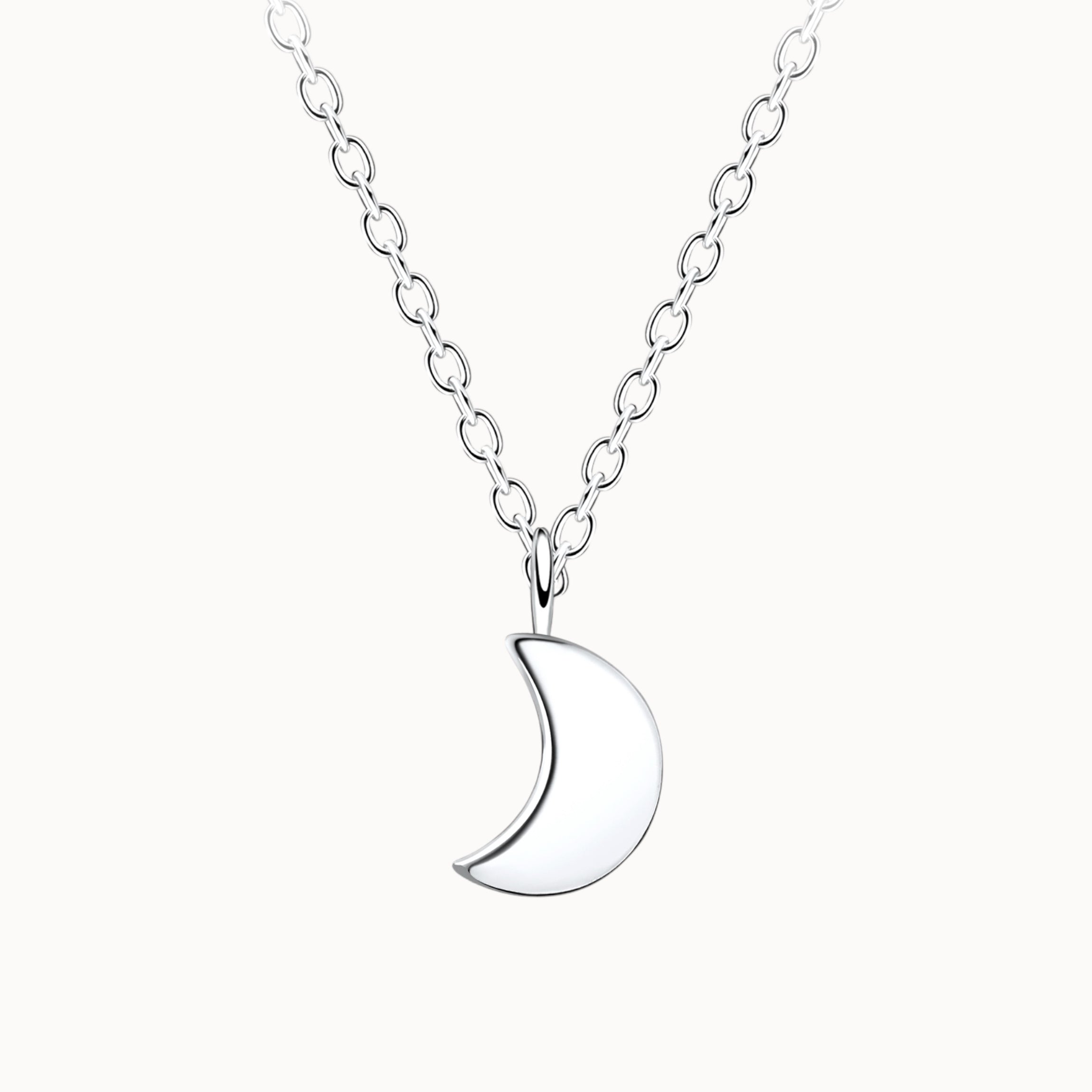 Dainty Moon Necklace
