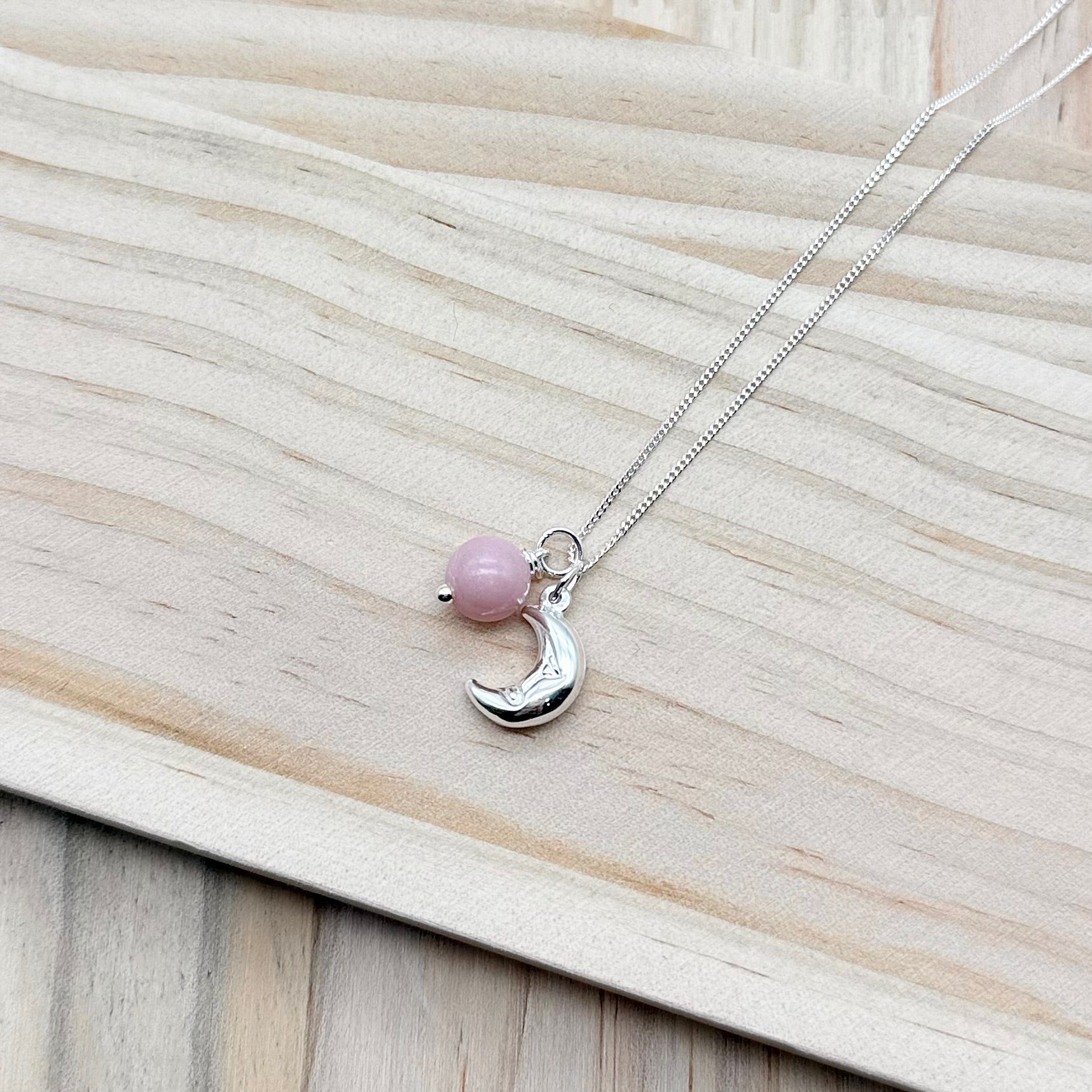 October Birthstone Charm Necklace