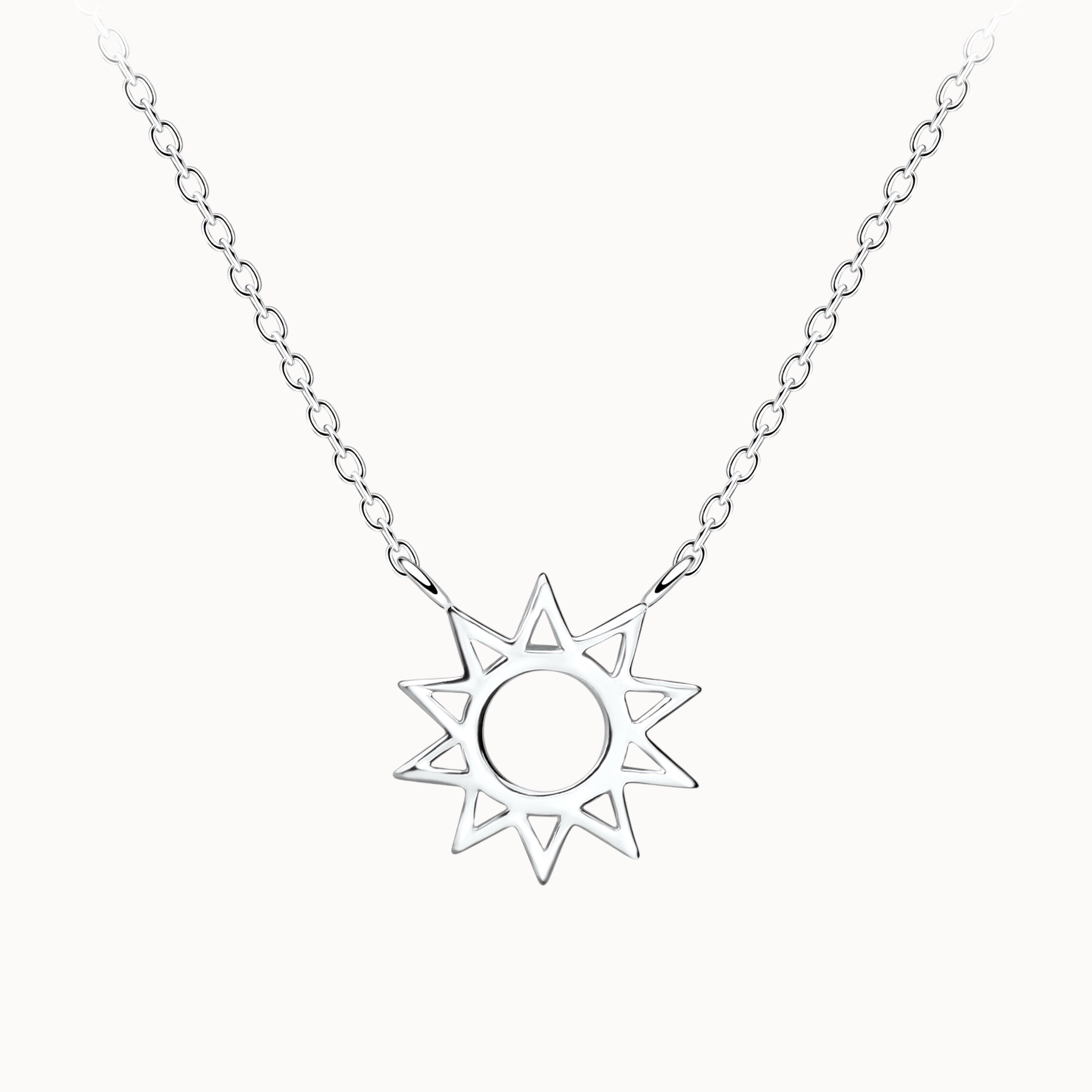 Sunlight Silver Necklace