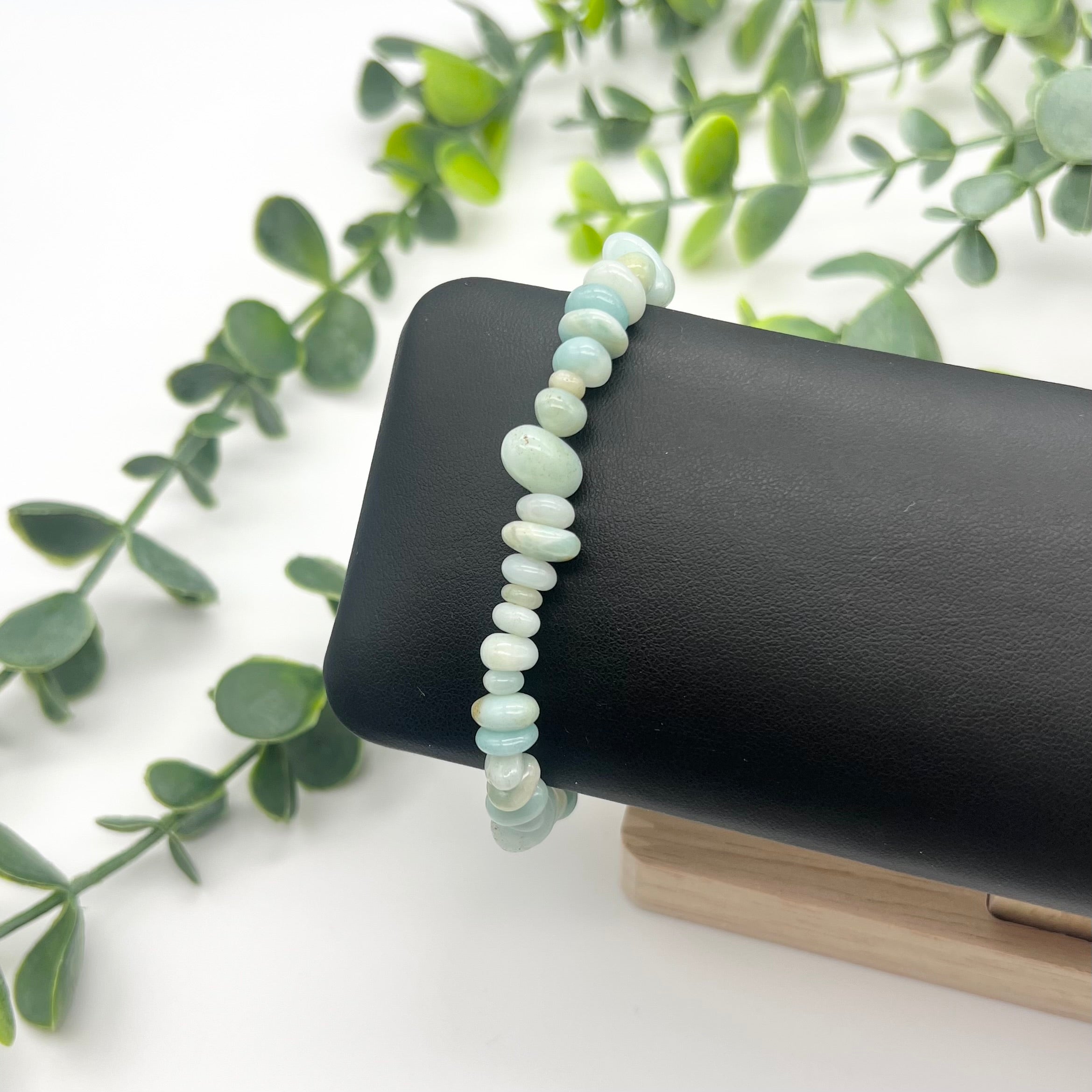 Amazonite Crystal Chip Bracelet