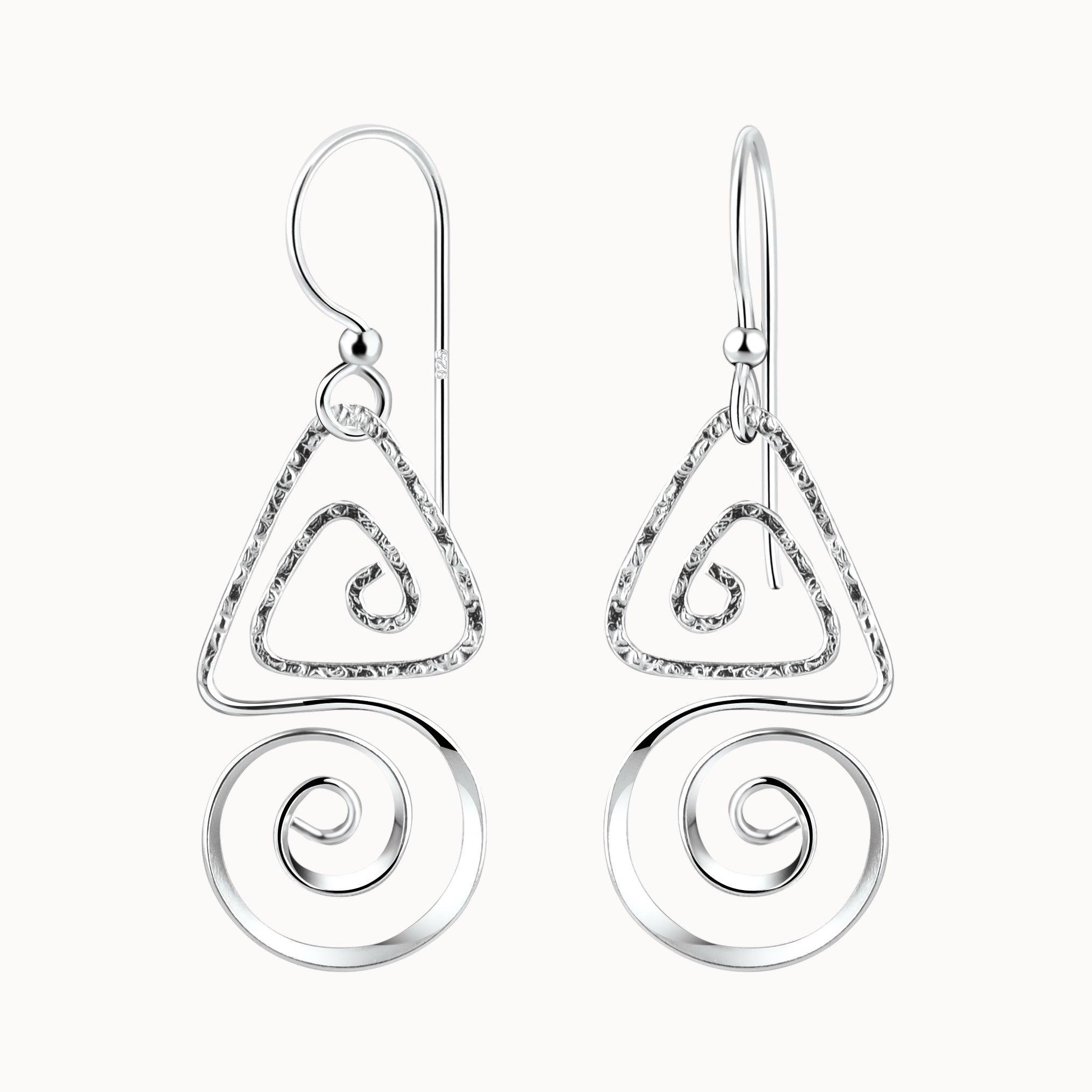 Squiggles Drop Earrings